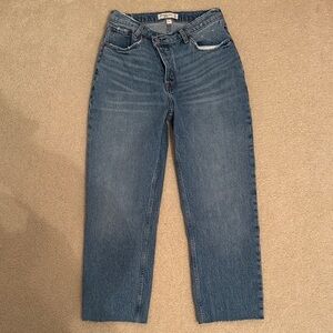 Abercrombie & Fitch Curve Love The Dad High Rise